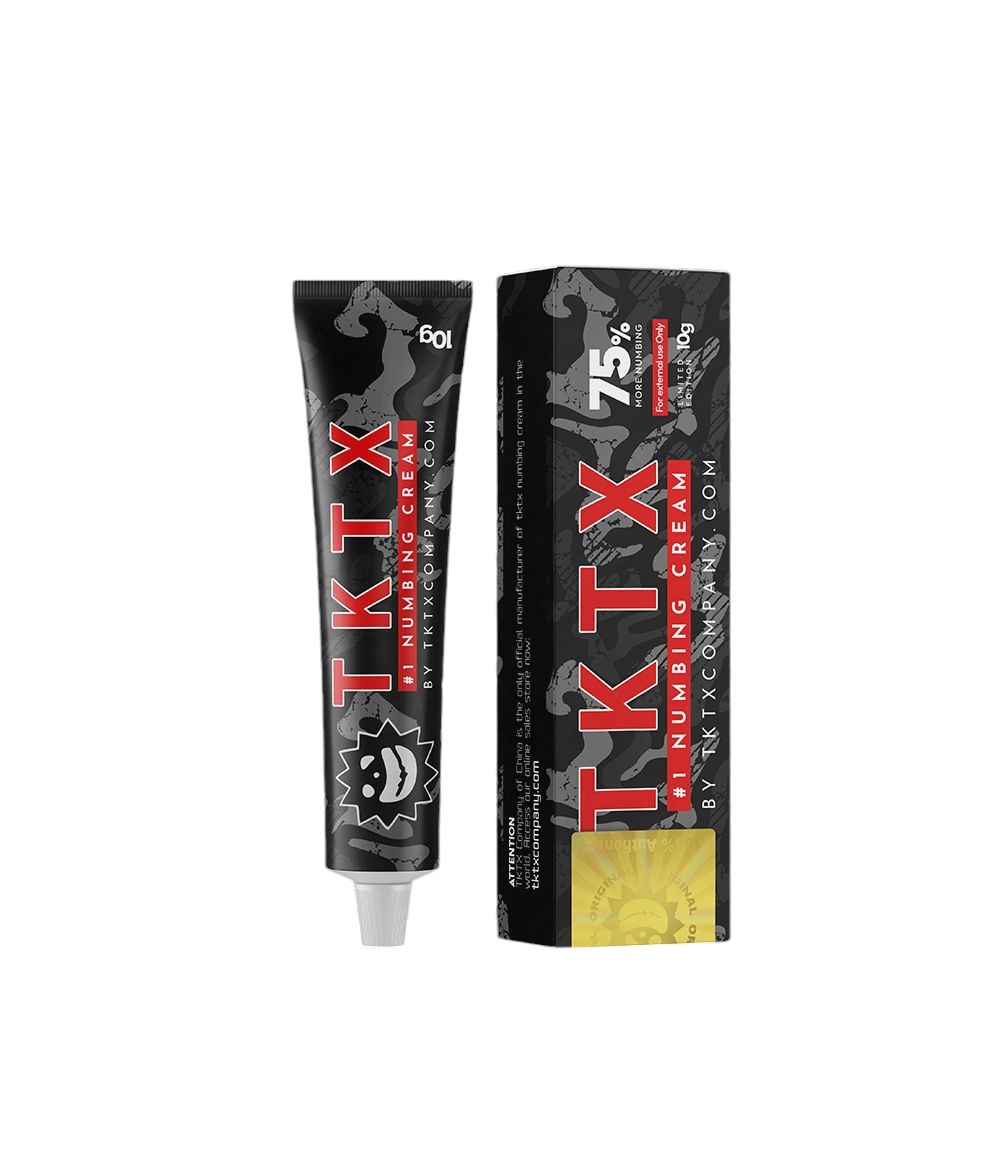 TKTX Black Version numb CREAM 75% for tattoo 1 unit