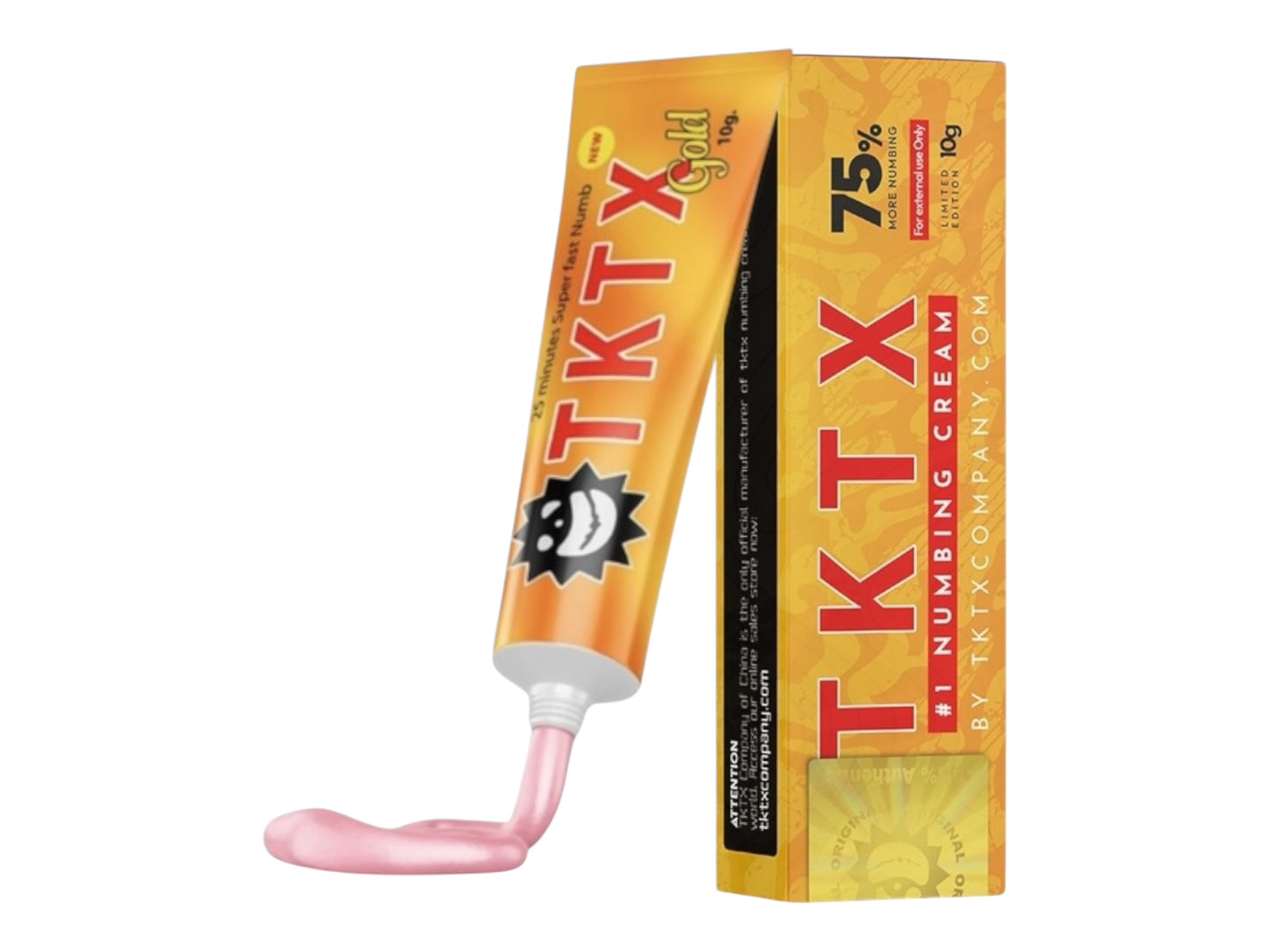 TKTX Gold Version 75% numb for tattoo 1 unit