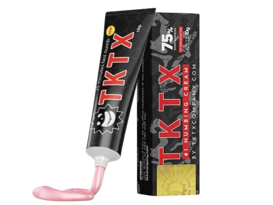 TKTX Black Version numb CREAM  75% for tattoo 1 unit